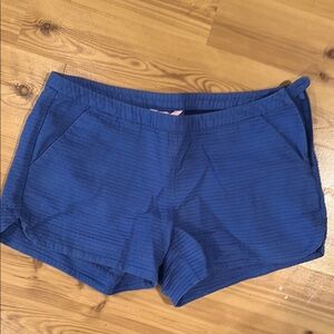 Lilly Pulitzer Blue Athletic Shorts Lightweight Design